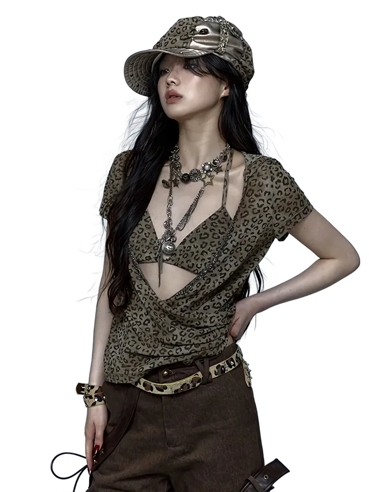'Ambush' Cut-Out Hooded Top - Image 4