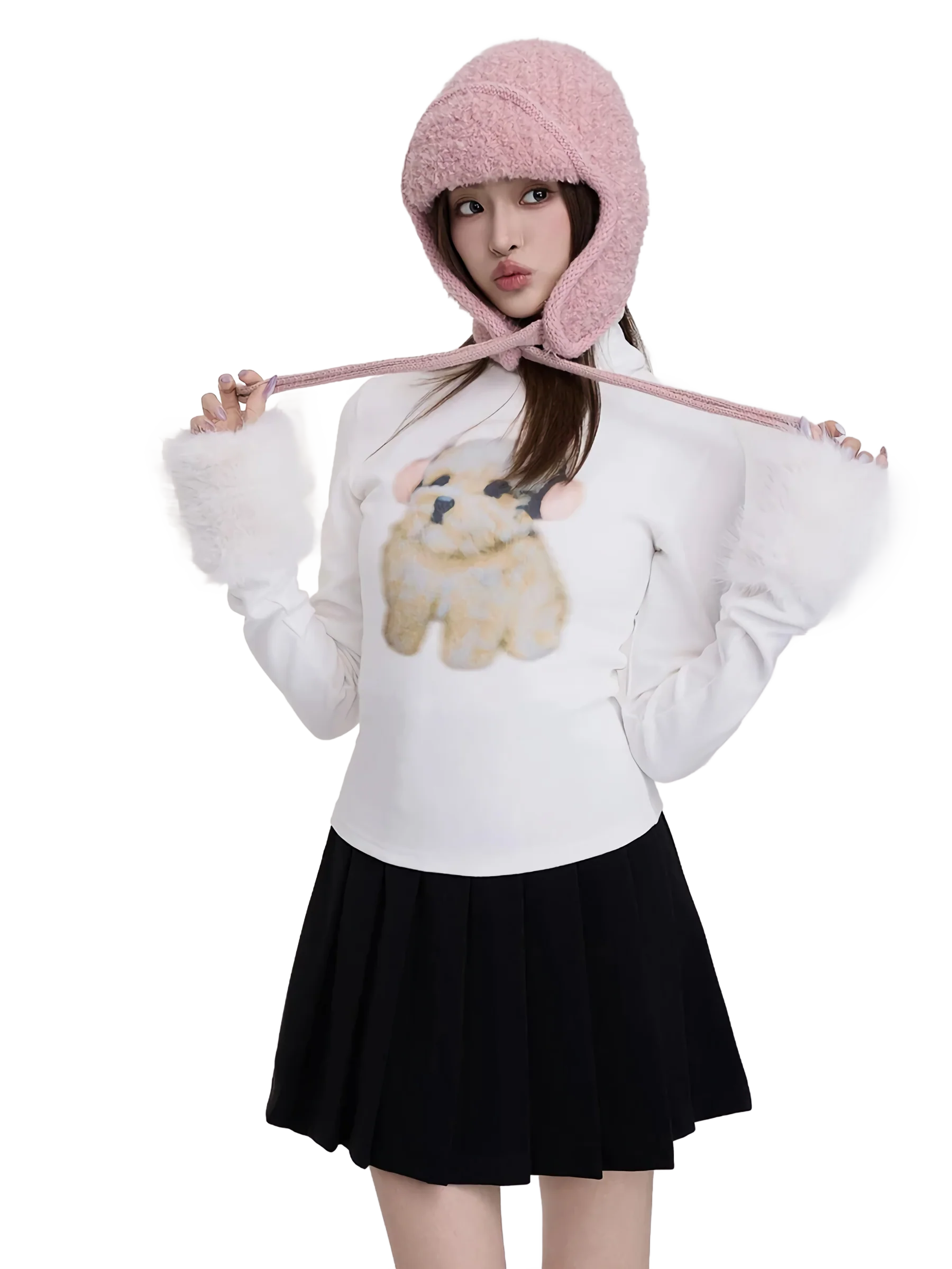 Bear Hug Knit Sweater - Image 5
