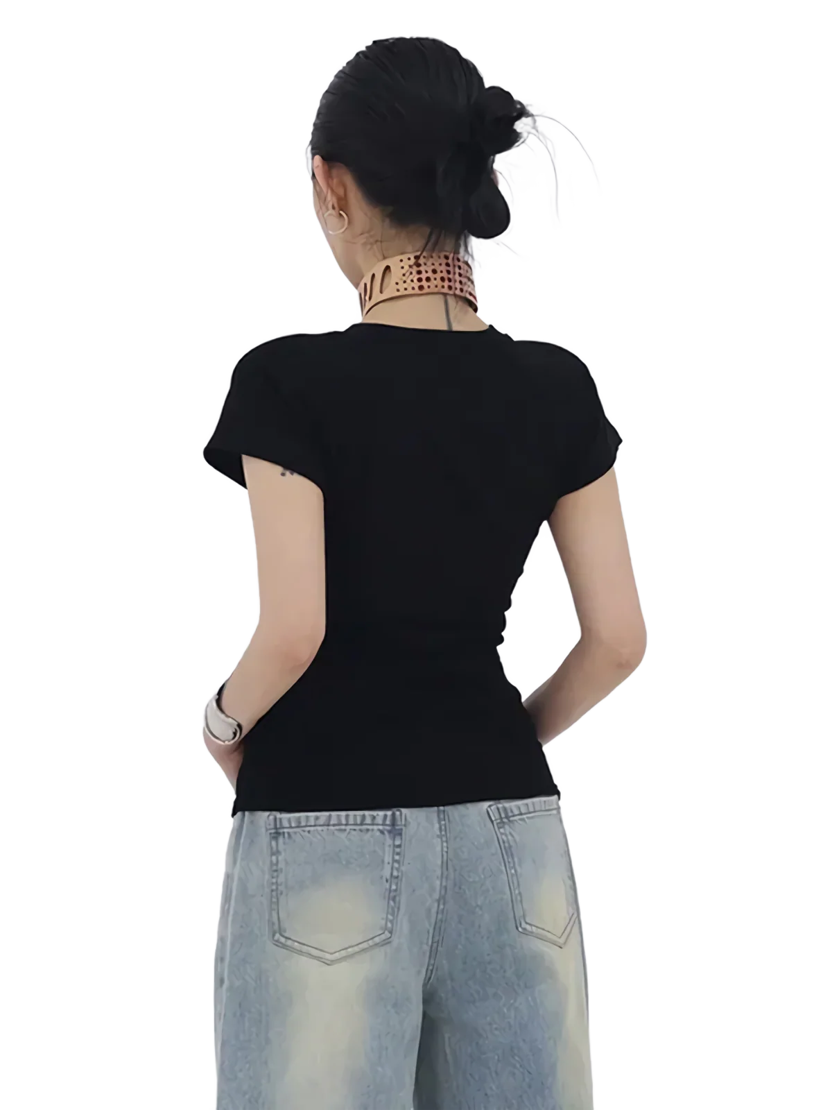 'Candelabra' Graphic Print Tee - Image 5