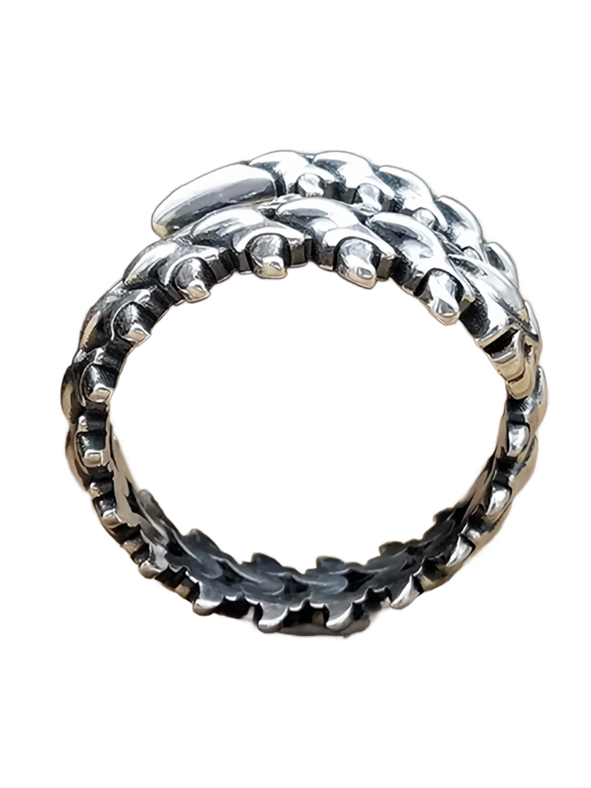 Centipede Coil Metal Ring - Image 4