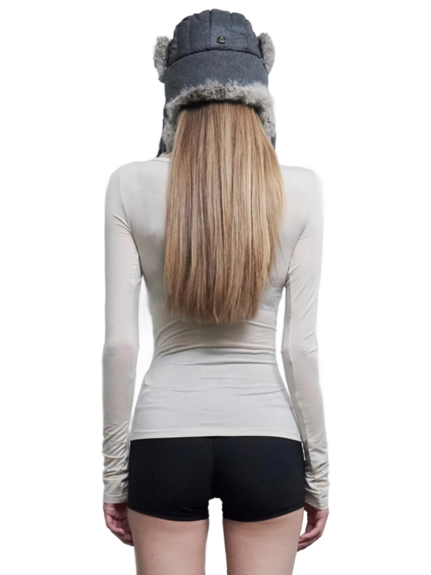 'Cruciform' Sheer Long Sleeve Tee - Image 4