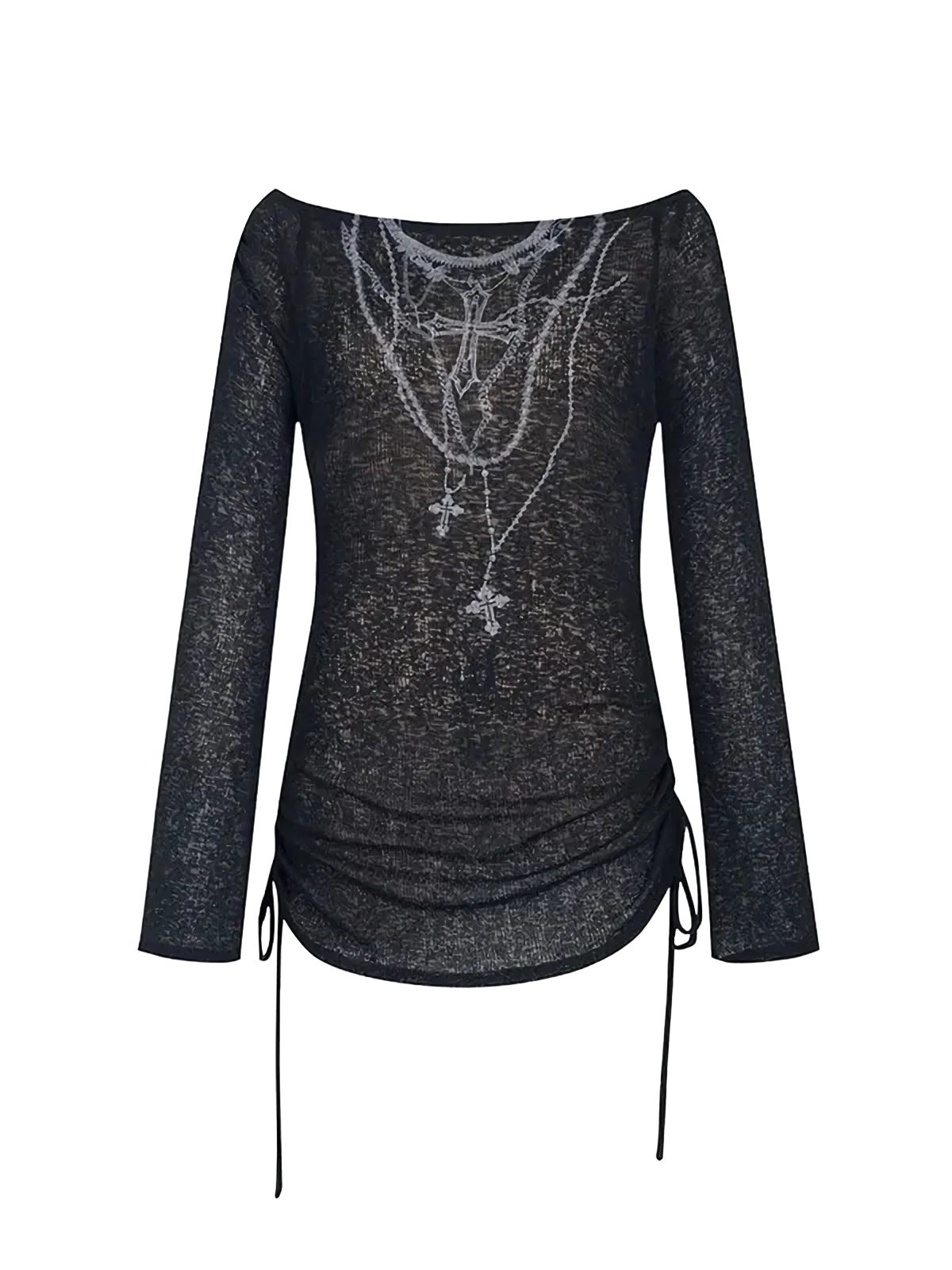 Dark Threads Slimline Long Sleeve Tee - Image 5