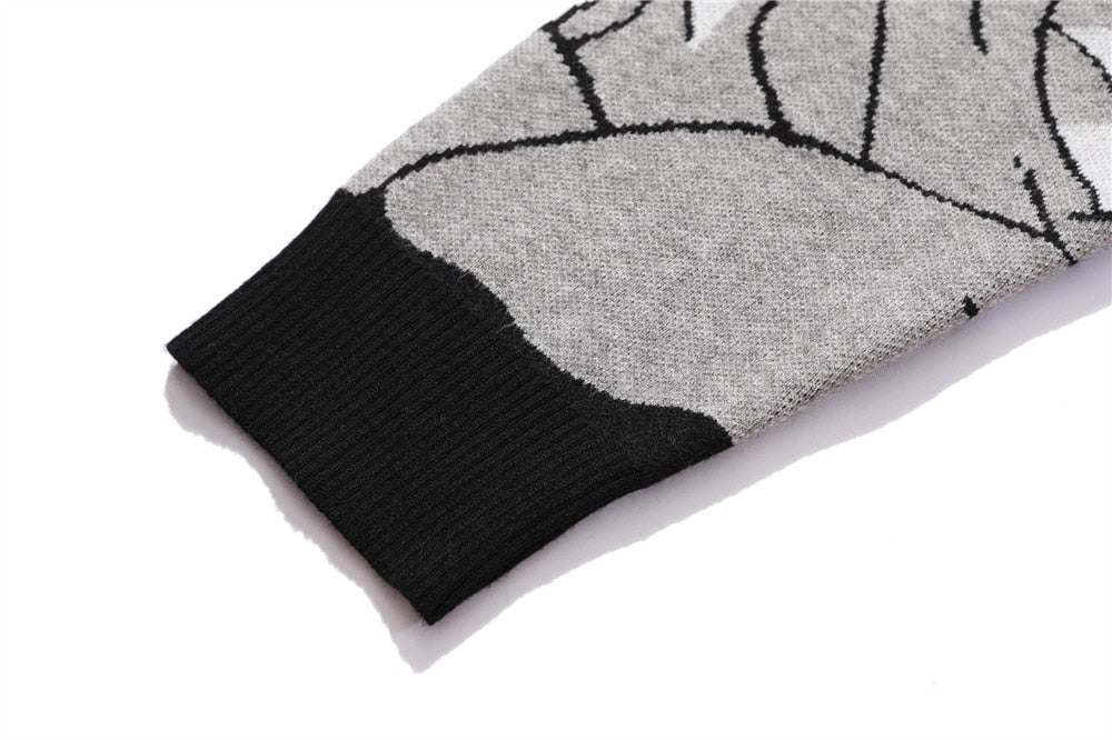 Death Note Aesthetic Knit Sweater - Image 24