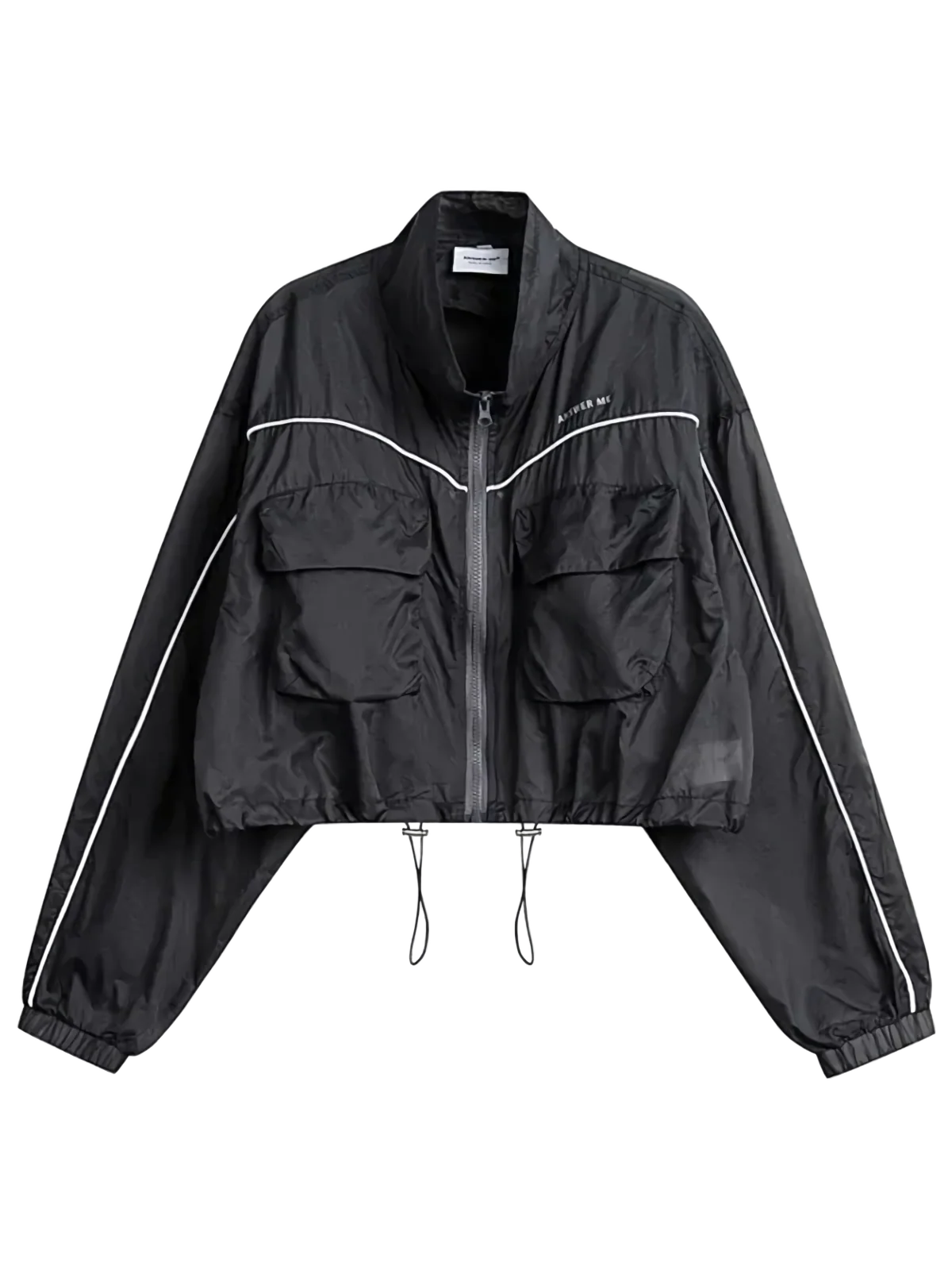 'Eclipse' Cropped Running Jacket - Image 5