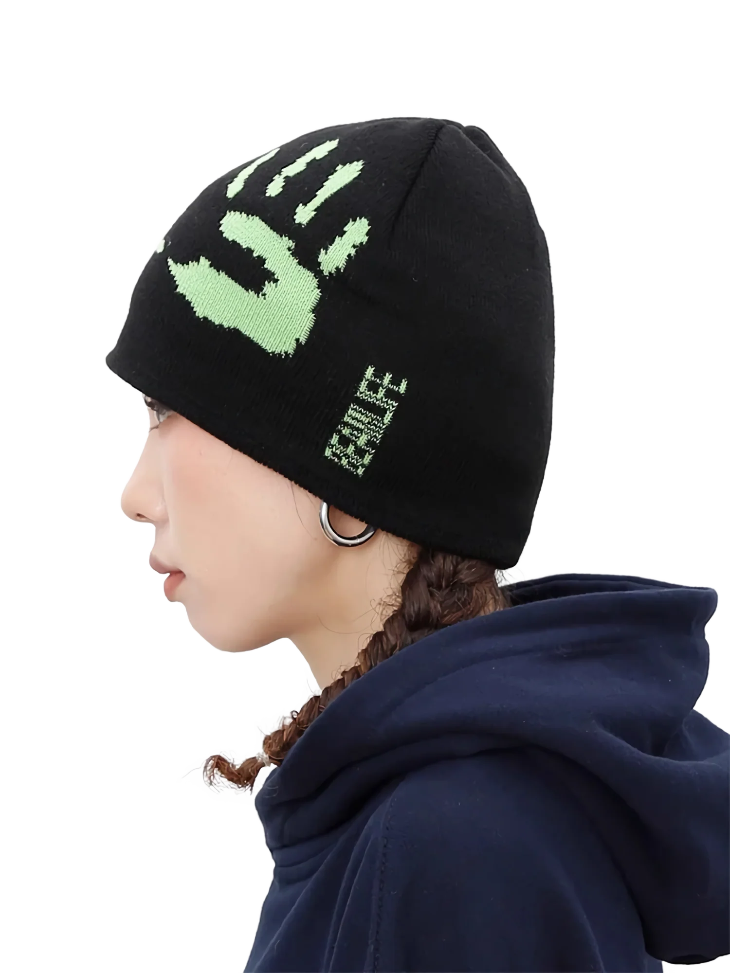 Handprint Knit Beanie - Image 6