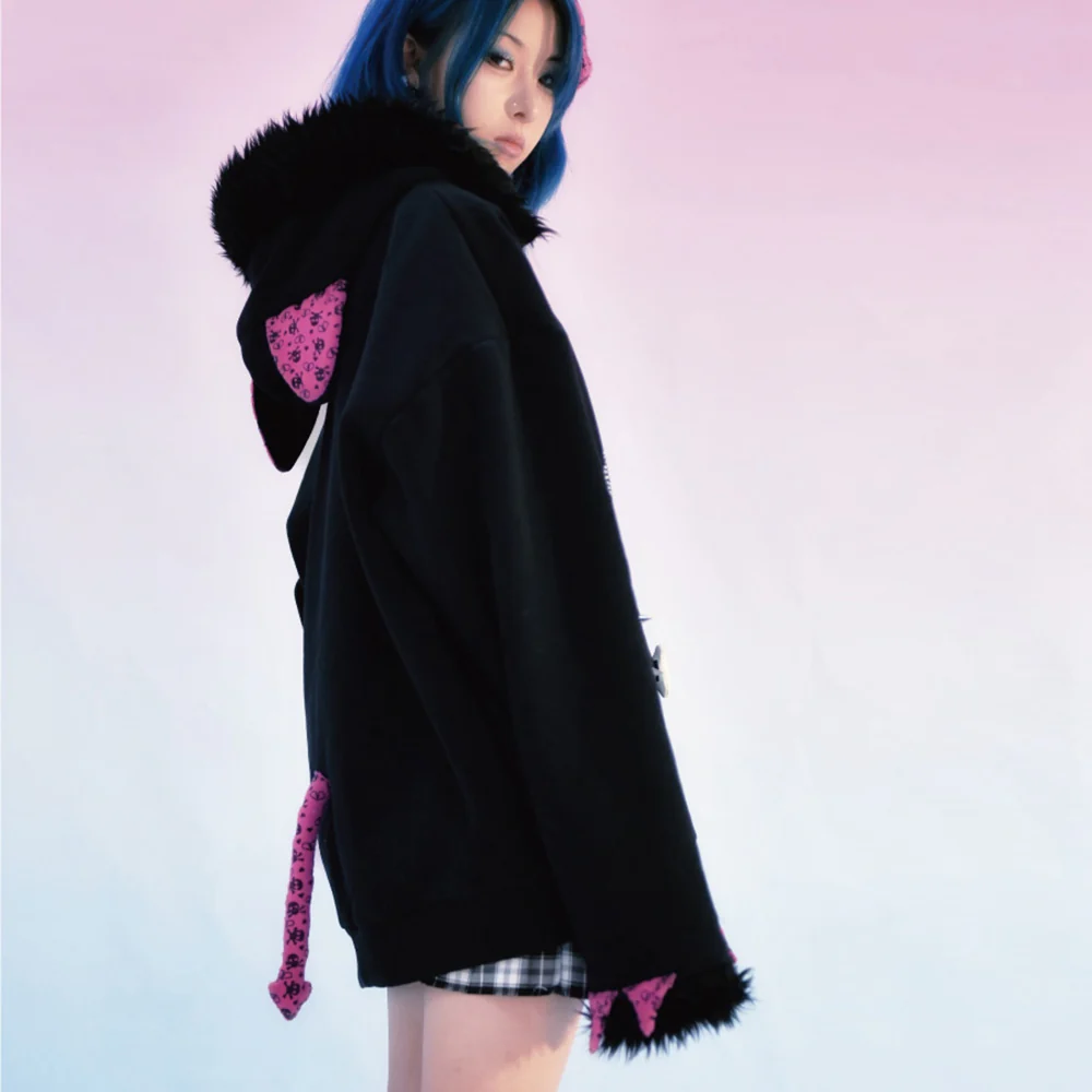 Heartbreaker Oversized Full Zip Hoodie - Image 11