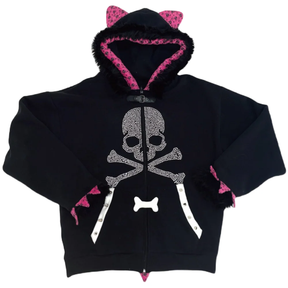 Heartbreaker Oversized Full Zip Hoodie - Image 3