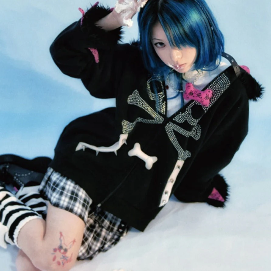 Heartbreaker Oversized Full Zip Hoodie - Image 8