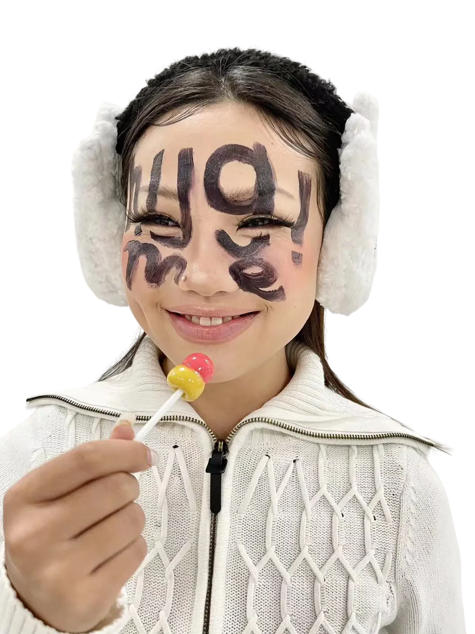 'Hug Me' Wool Fleece Ear Muffs - Image 5