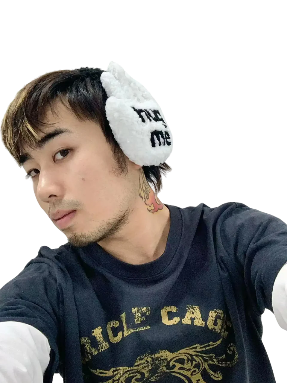 'Hug Me' Wool Fleece Ear Muffs - Image 6