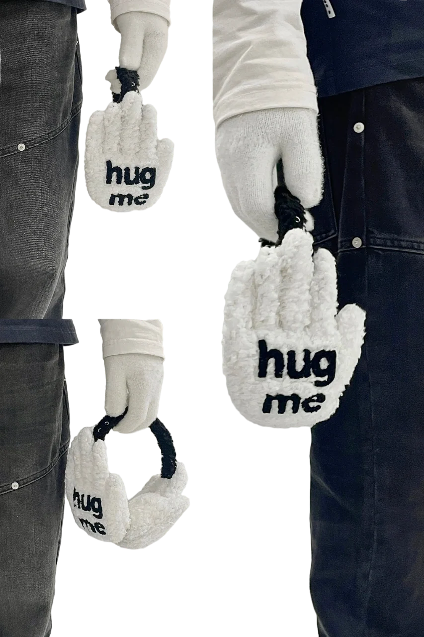'Hug Me' Wool Fleece Ear Muffs - Image 8