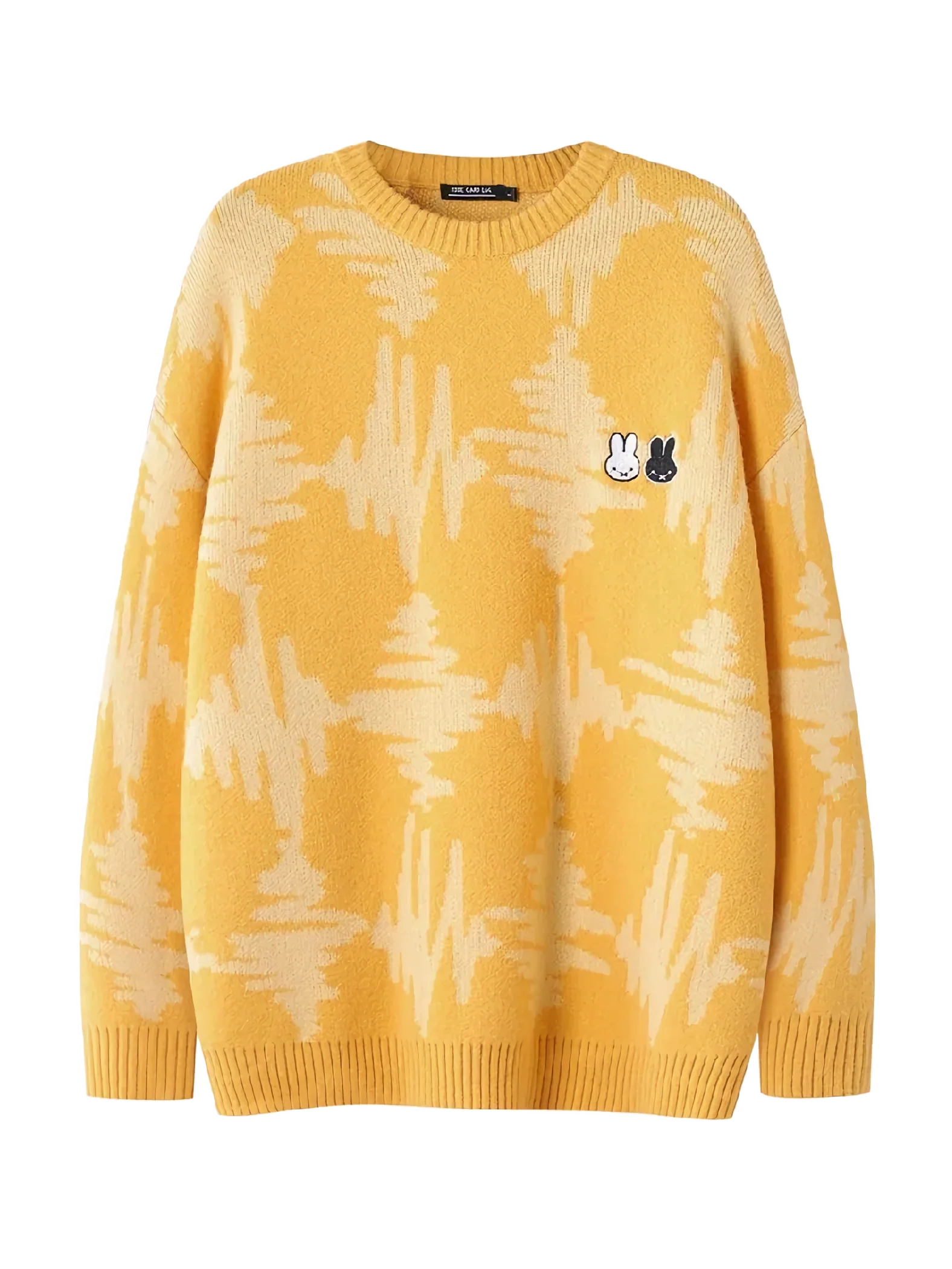 'Interference' Oversized Knit Sweater - Image 6
