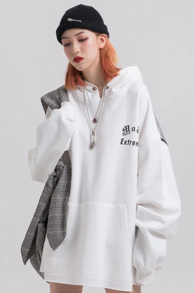 Kurt Cobain Tribute Oversized Cotton Hoodie - Image 9