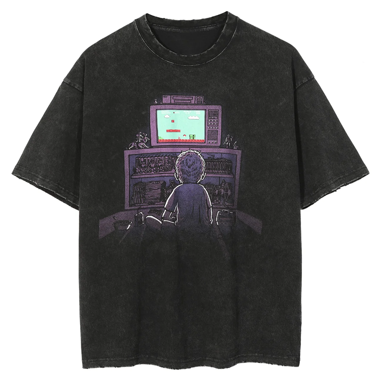 Late Night Cotton Tee - Image 6