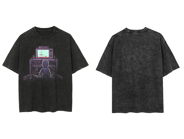 Late Night Cotton Tee - Image 8