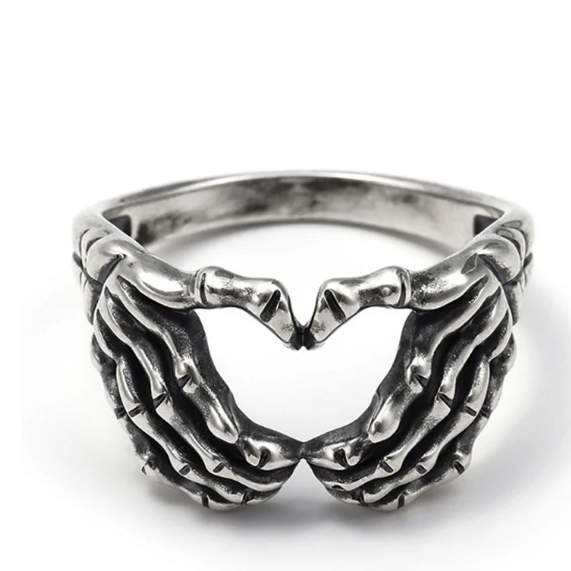 Love and Death Metal Signet Ring - Image 9