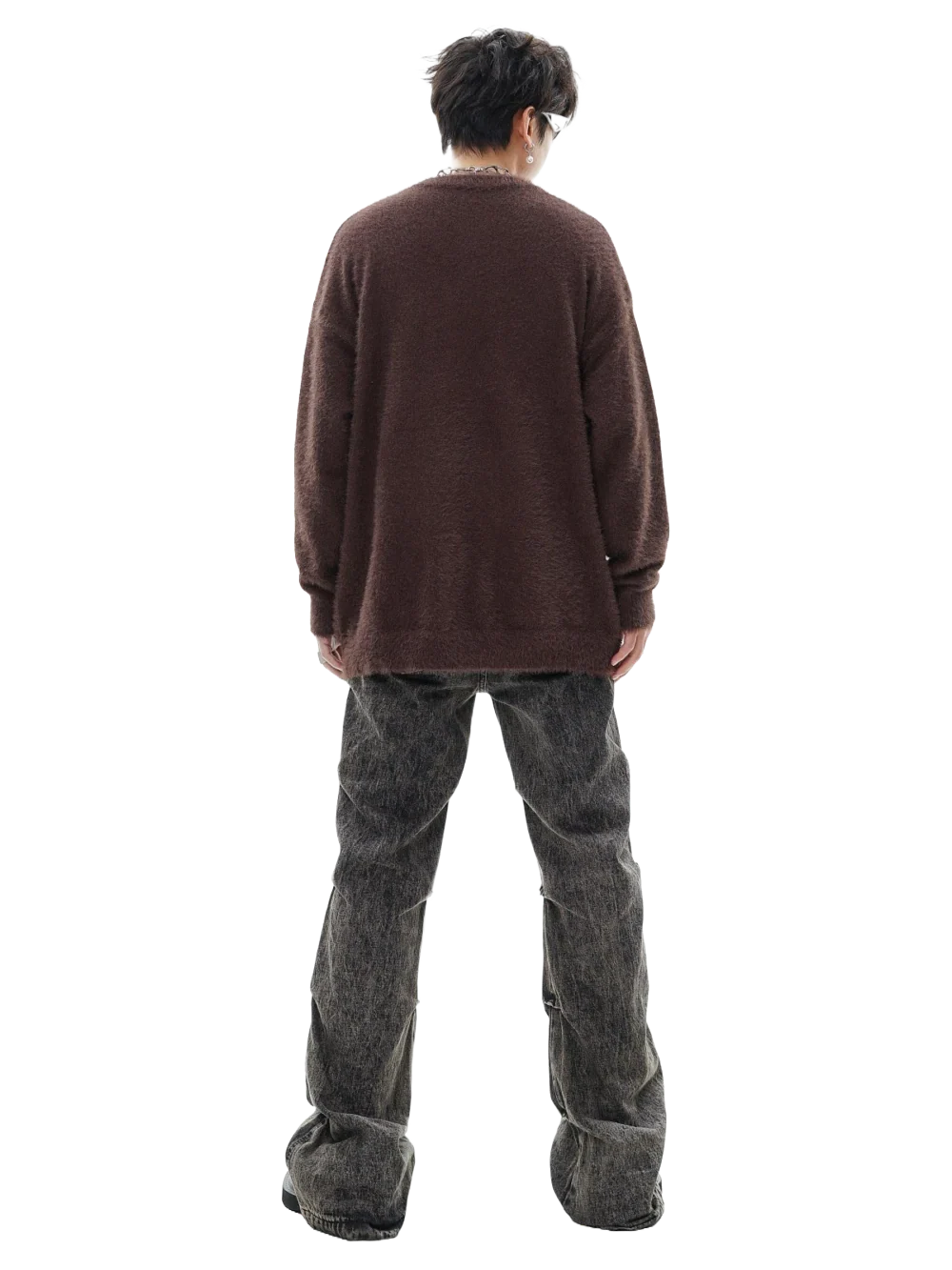 'Love Letter' Oversized Knit Sweater - Image 8