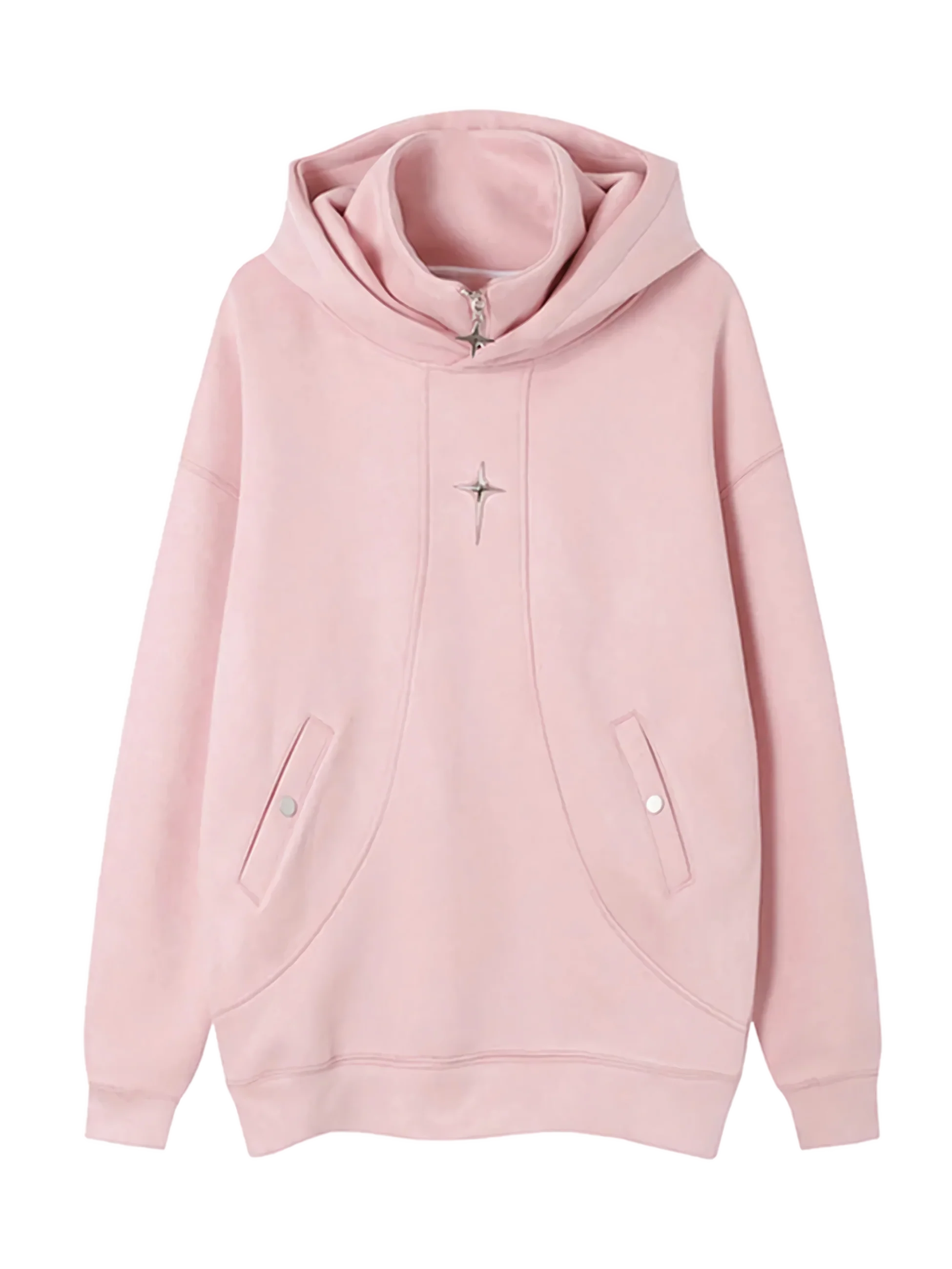 Midnight Star Suede Quarter Zip Hoodie - Image 6