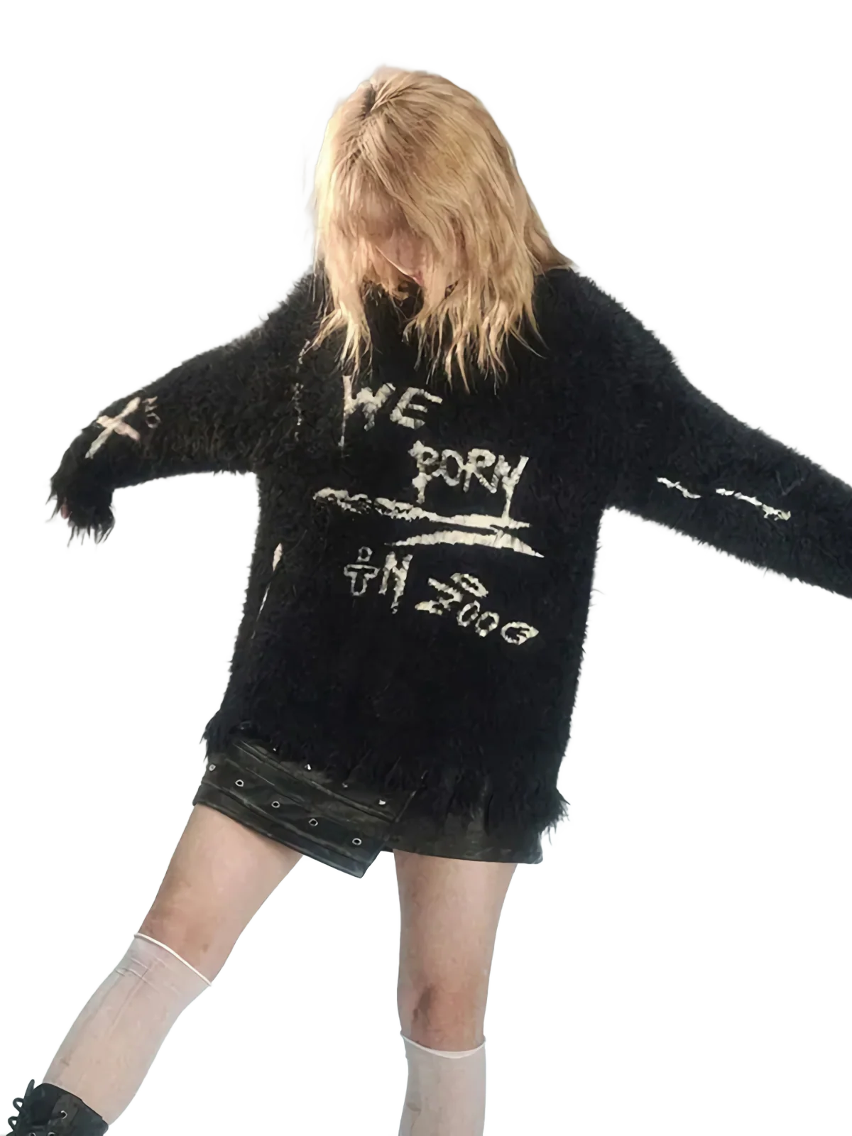 'Next Gen' Mohair Knit Sweater - Image 3