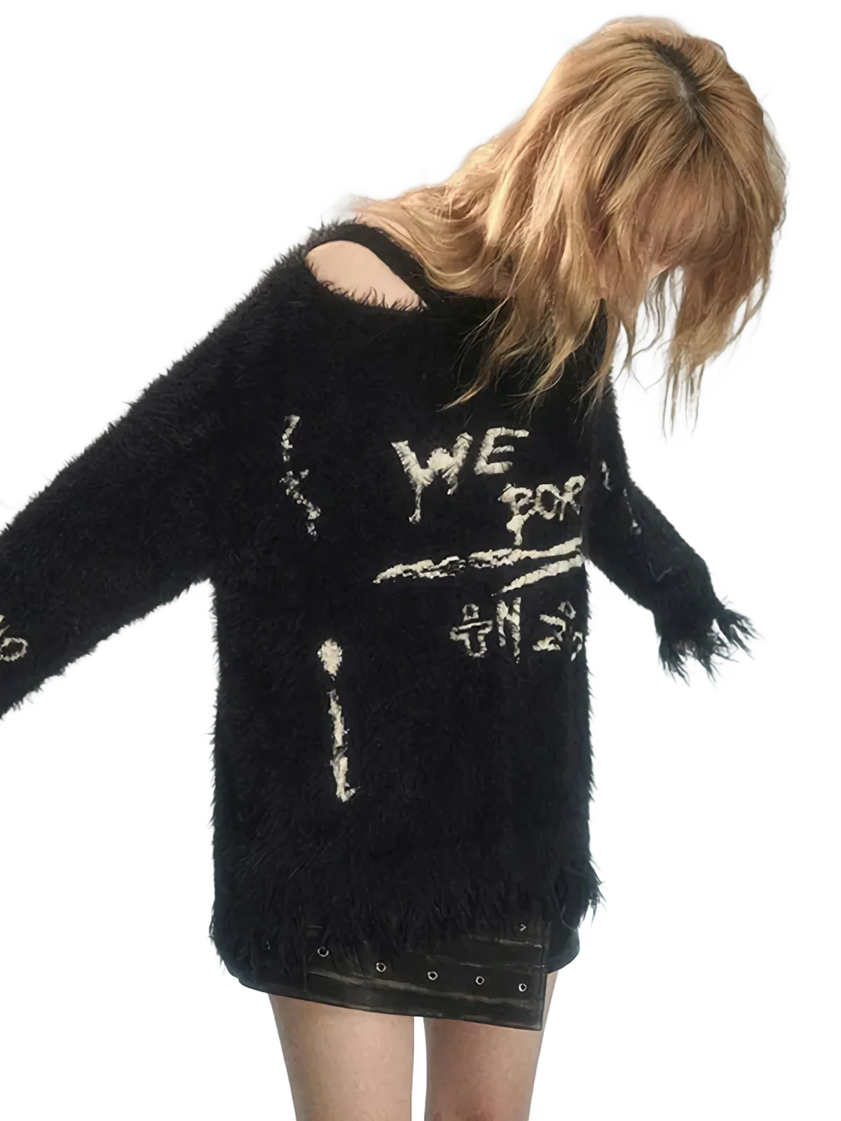 'Next Gen' Mohair Knit Sweater - Image 6