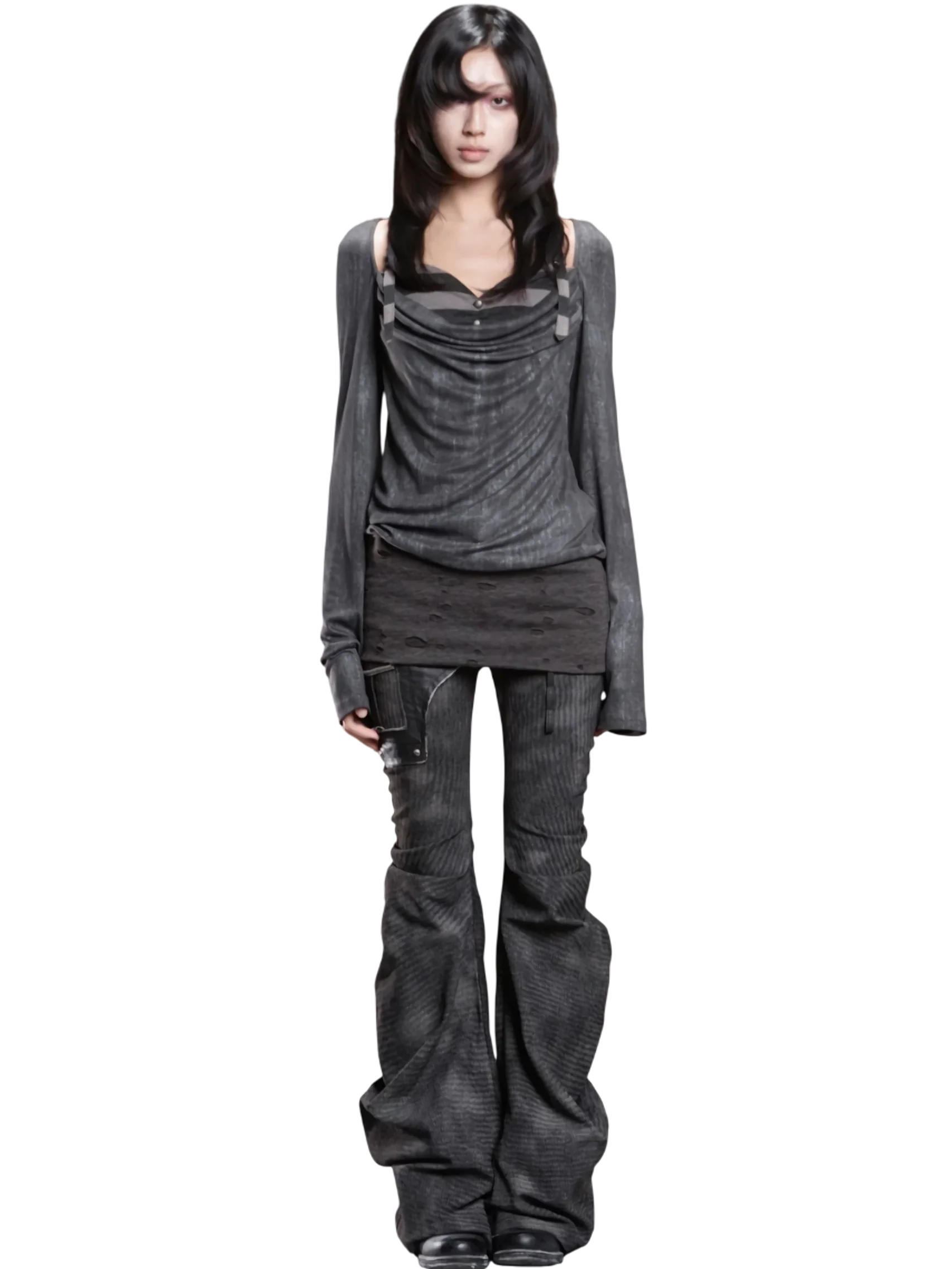 'Nightfall' Two-Piece Long Sleeve Tee - Image 3