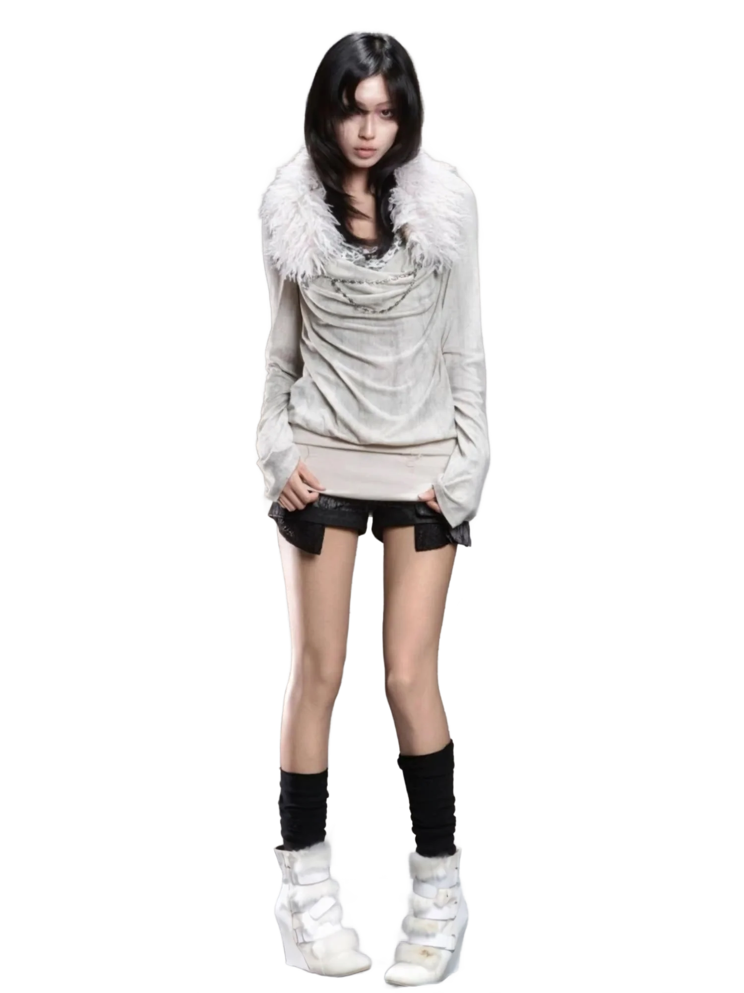 'Nightfall' Two-Piece Long Sleeve Tee - Image 4