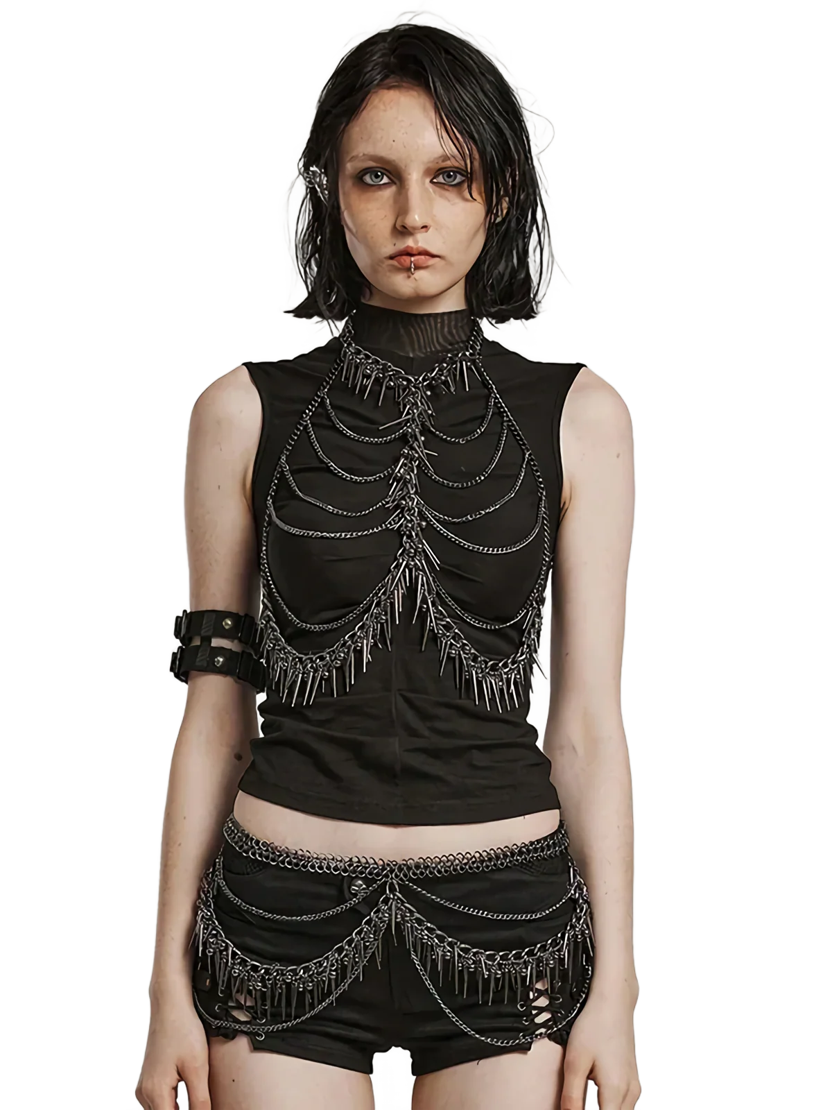 'Nightmare' Spiked Body Chain