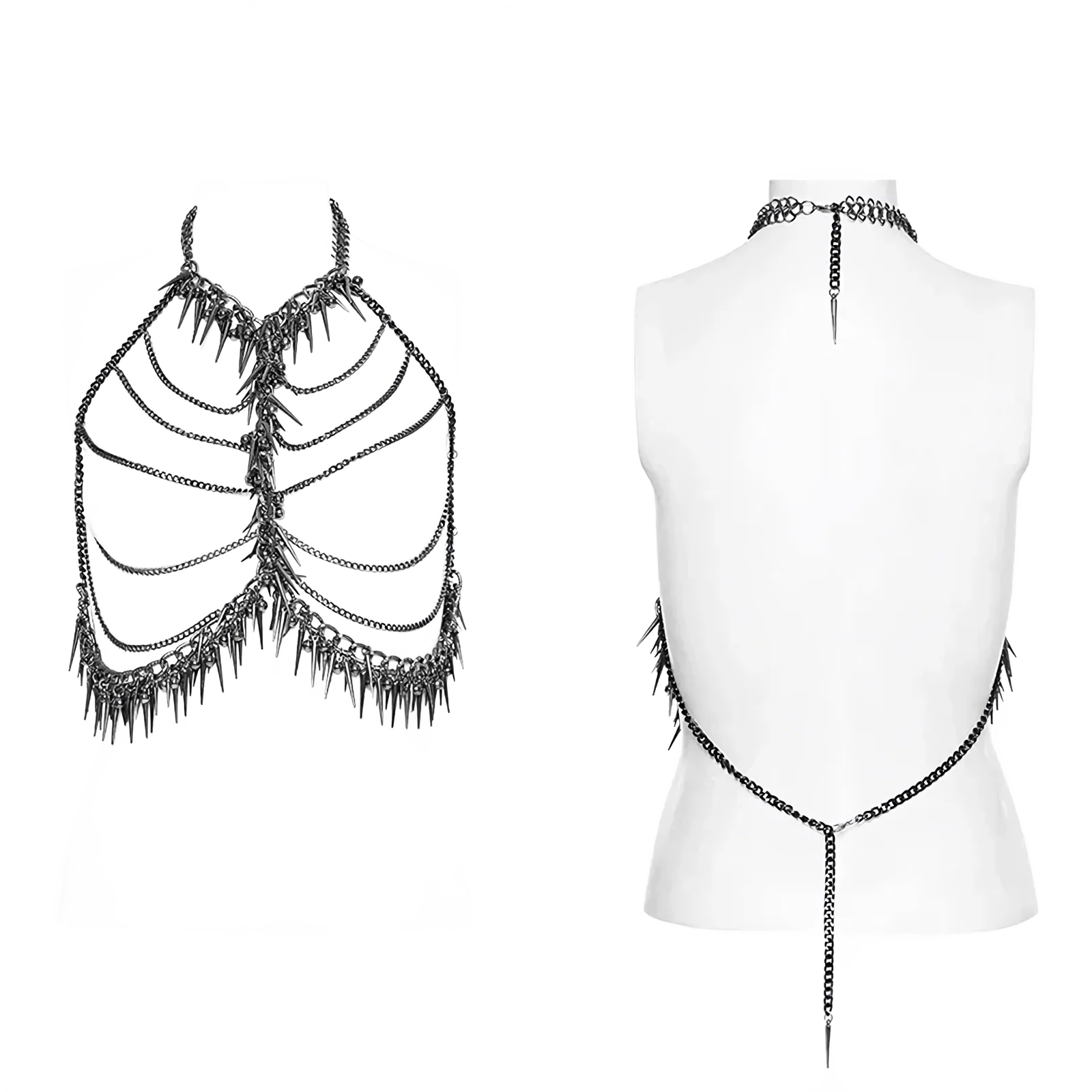 'Nightmare' Spiked Body Chain - Image 5