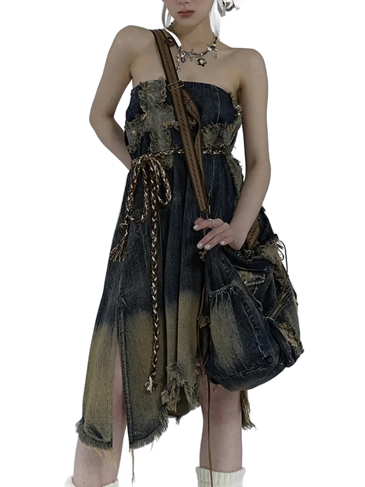 'Peasant' Rebellion Midi Skirt - Image 3