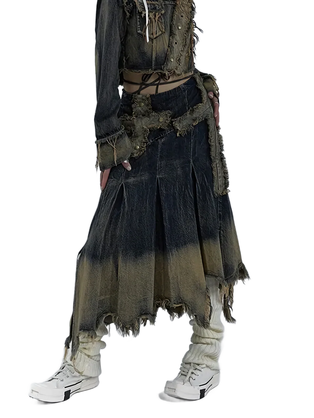'Peasant' Rebellion Midi Skirt - Image 5