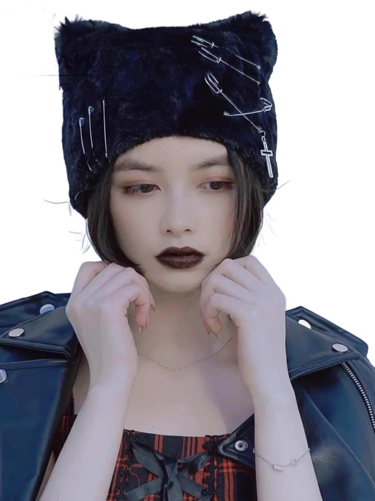 Plush Cat Ear Ushanka Hat - Image 3