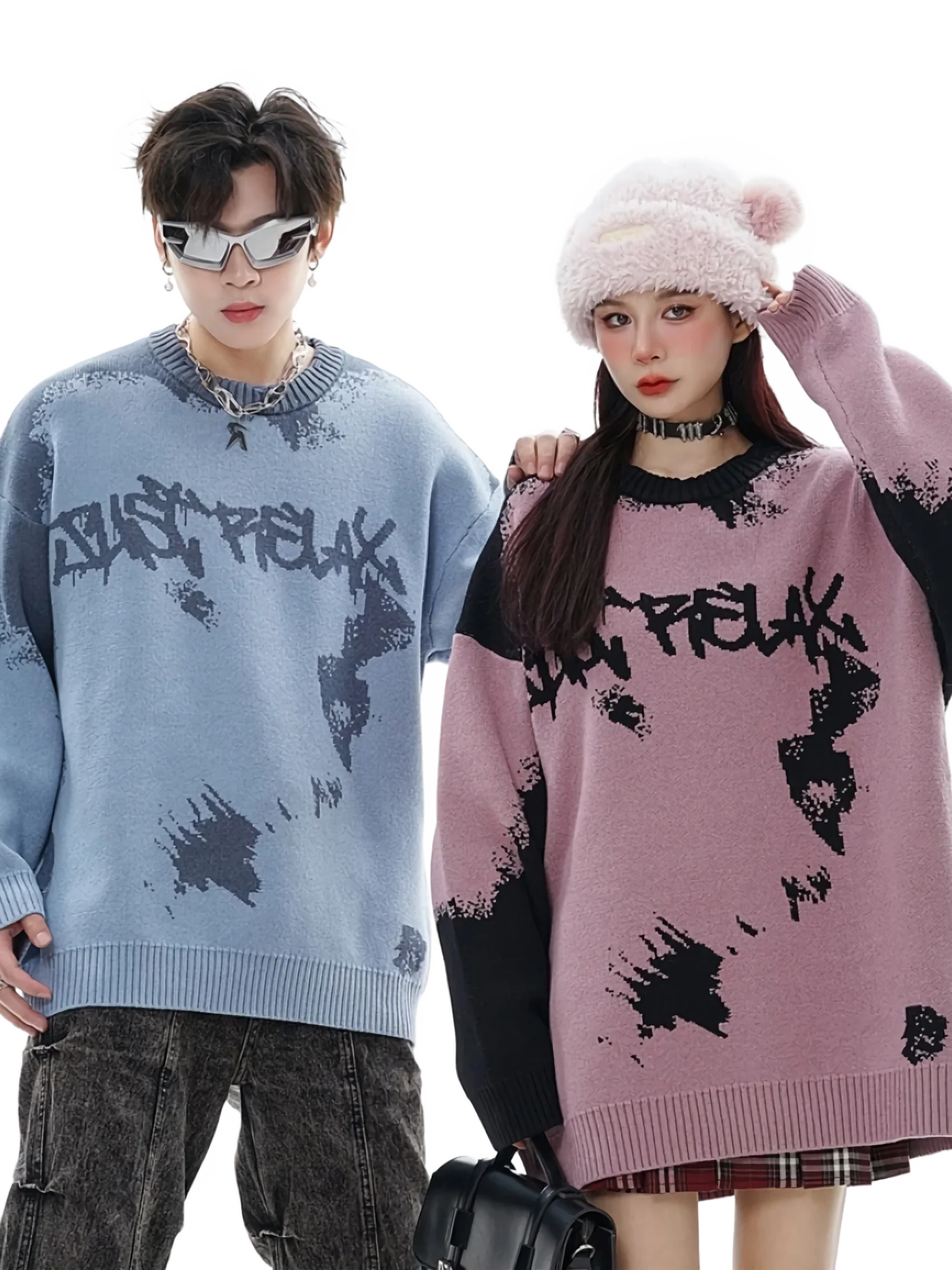 'Relax' Oversized Knit Sweater
