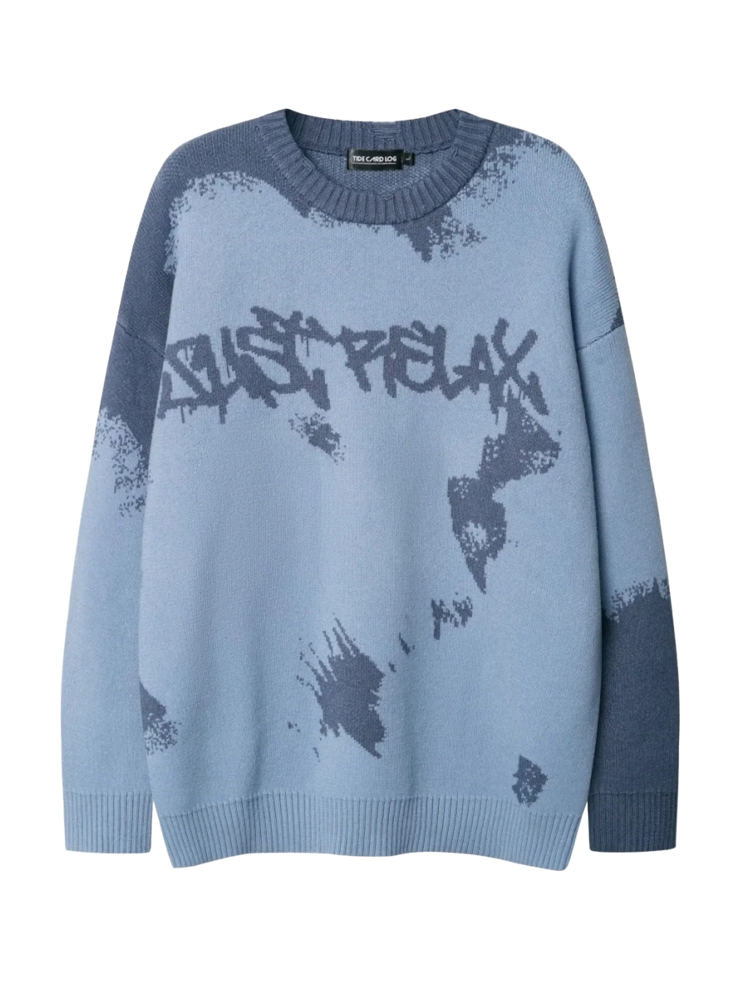 'Relax' Oversized Knit Sweater - Image 11