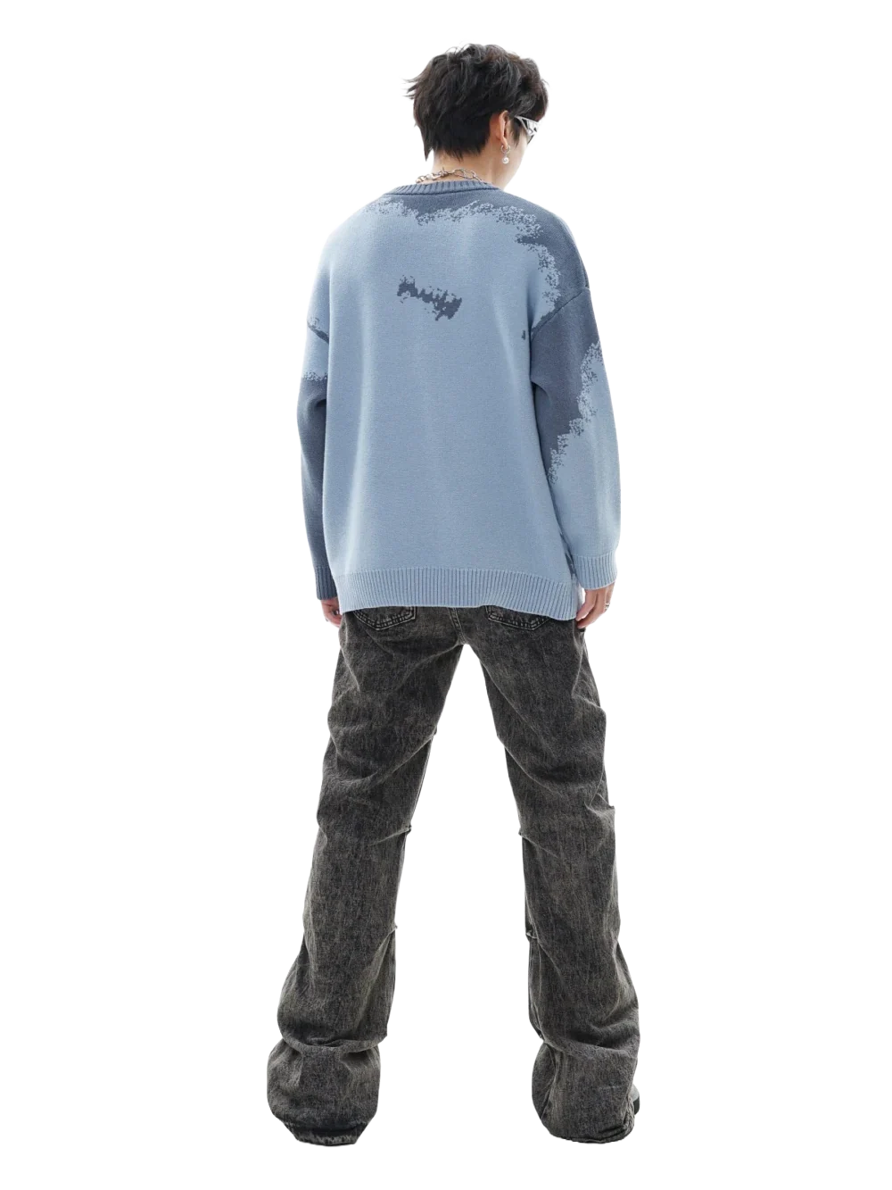 'Relax' Oversized Knit Sweater - Image 13