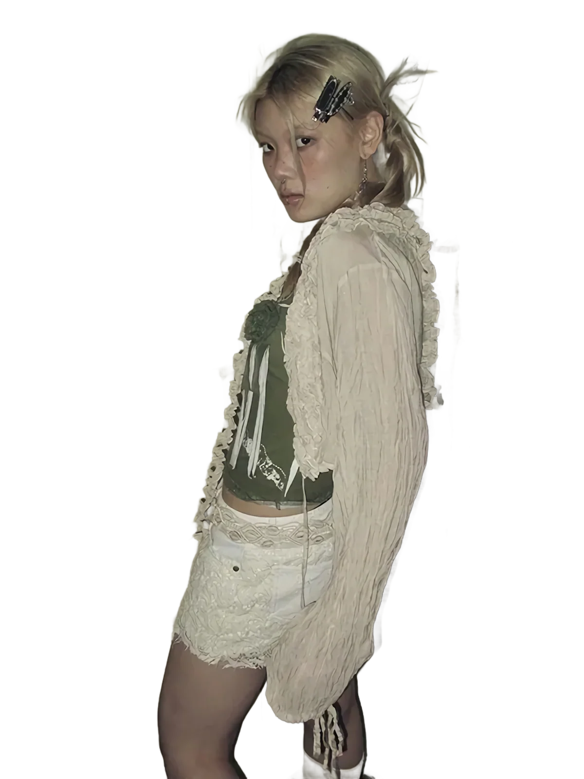 Ruffled Lace Cover Up - Image 6