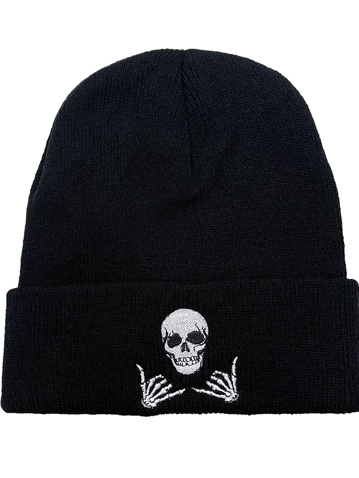 Skull Shaka Knit Beanie