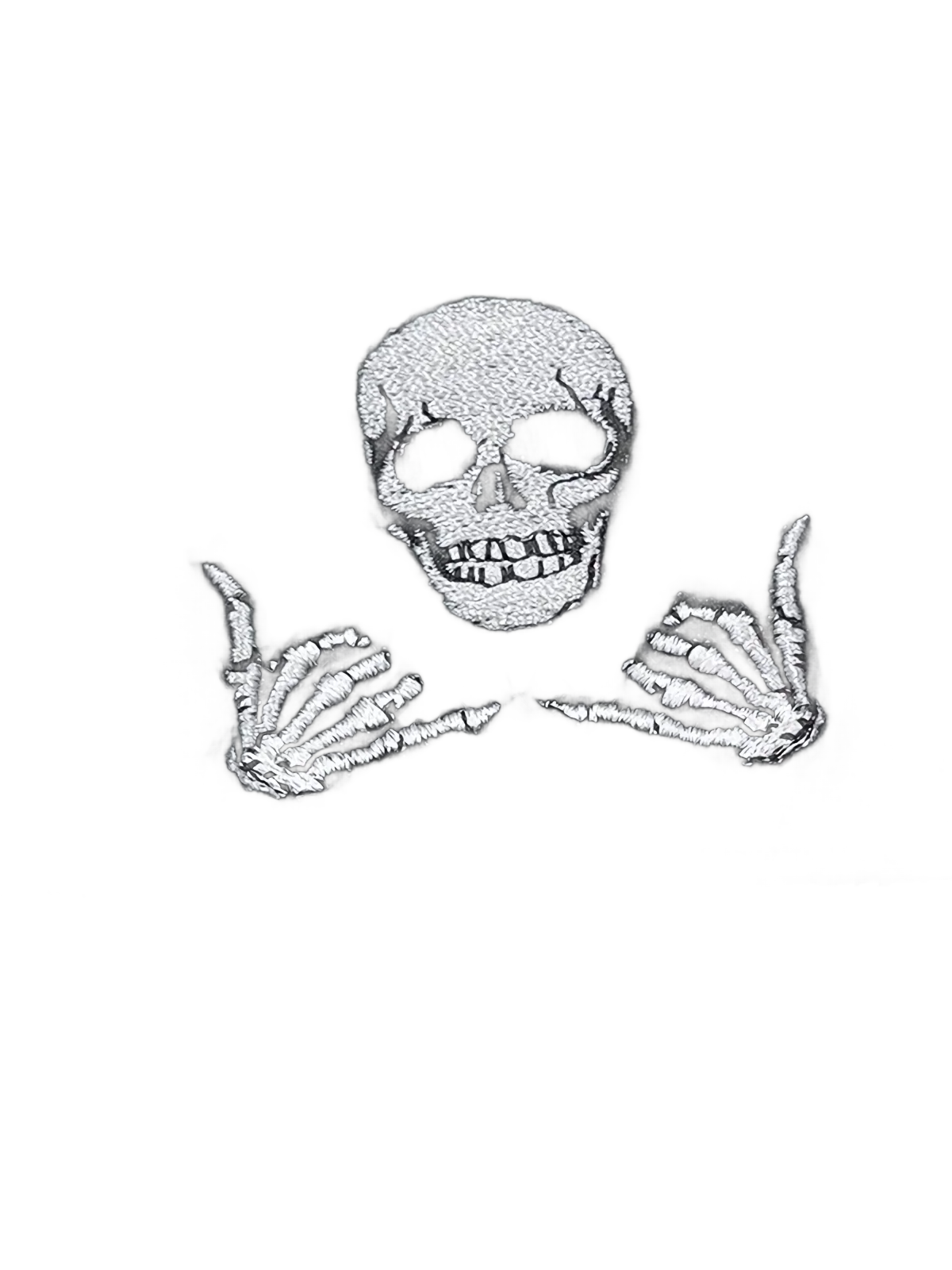 Skull Shaka Knit Beanie - Image 3