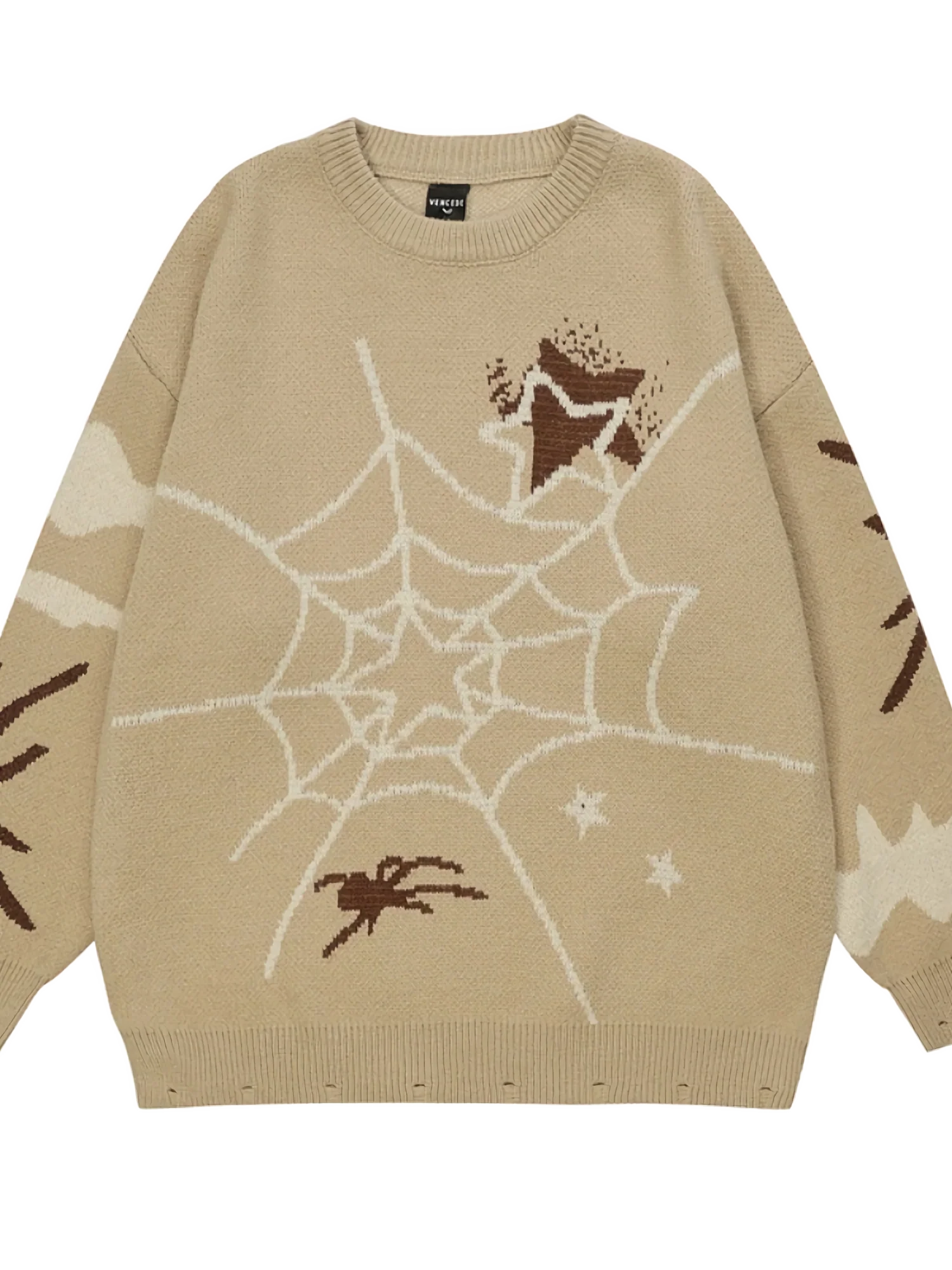 Spider Friend Oversized Knit Sweater - Image 8