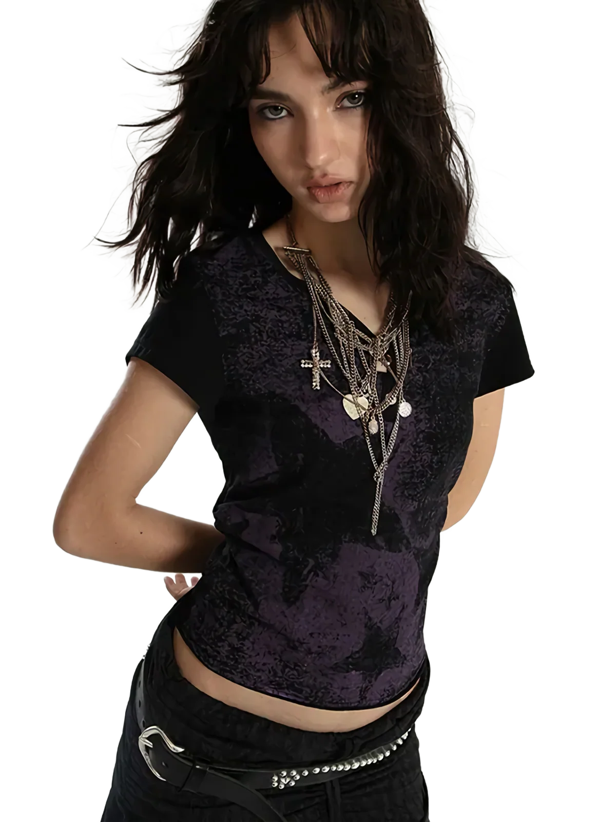 Starlit Nights Crop Tee - Image 2