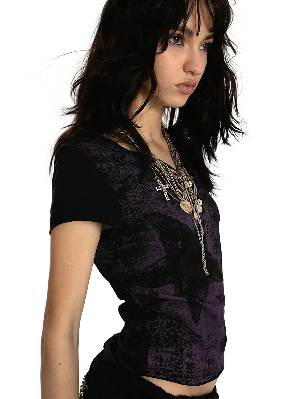 Starlit Nights Crop Tee - Image 3