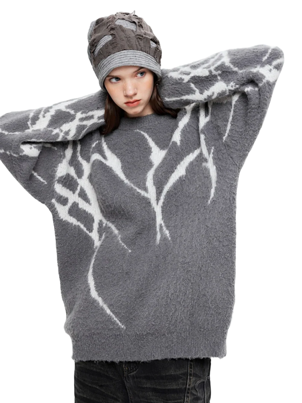 'Storm' Oversized Knit Sweater