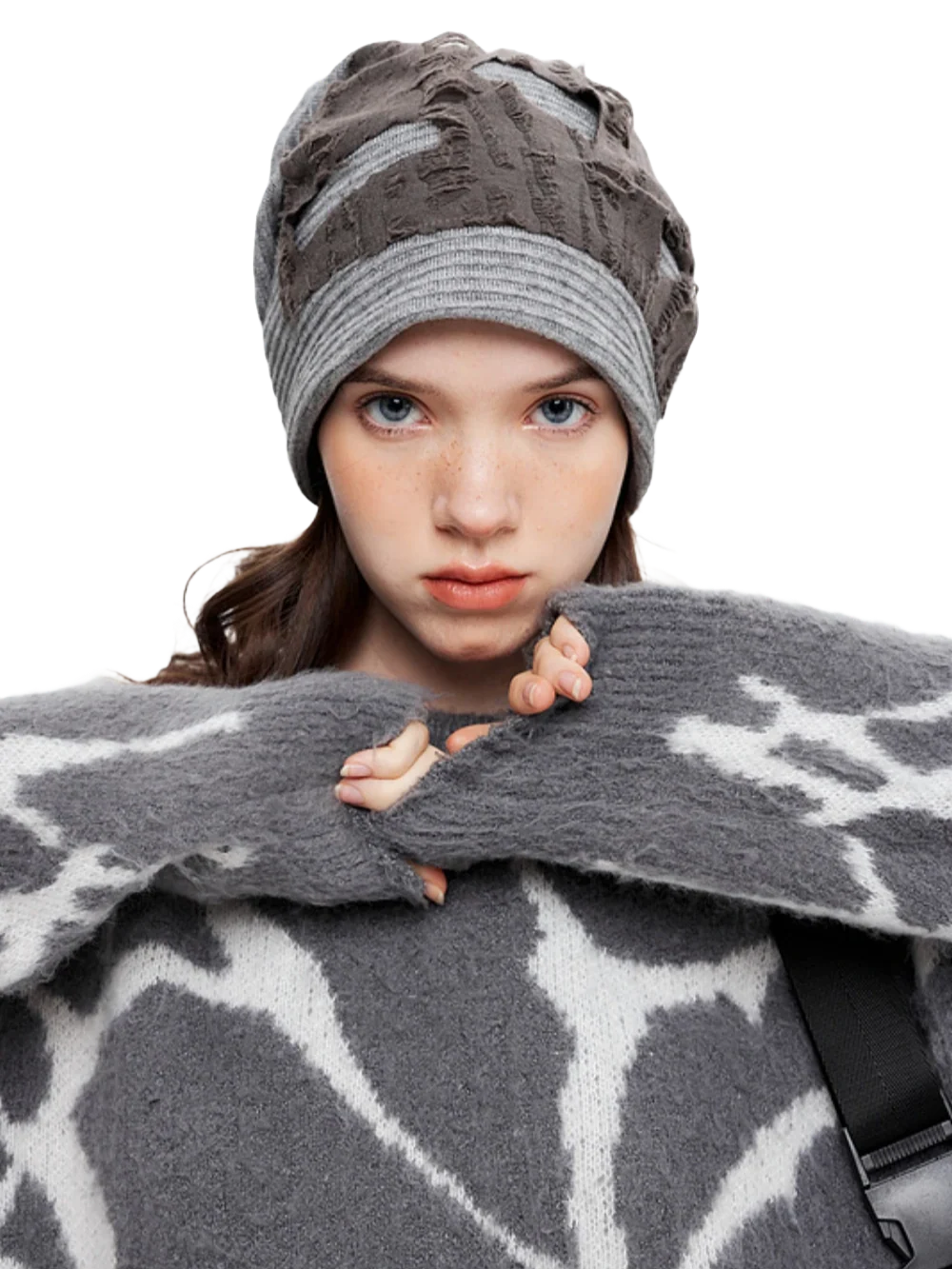 'Storm' Oversized Knit Sweater - Image 4