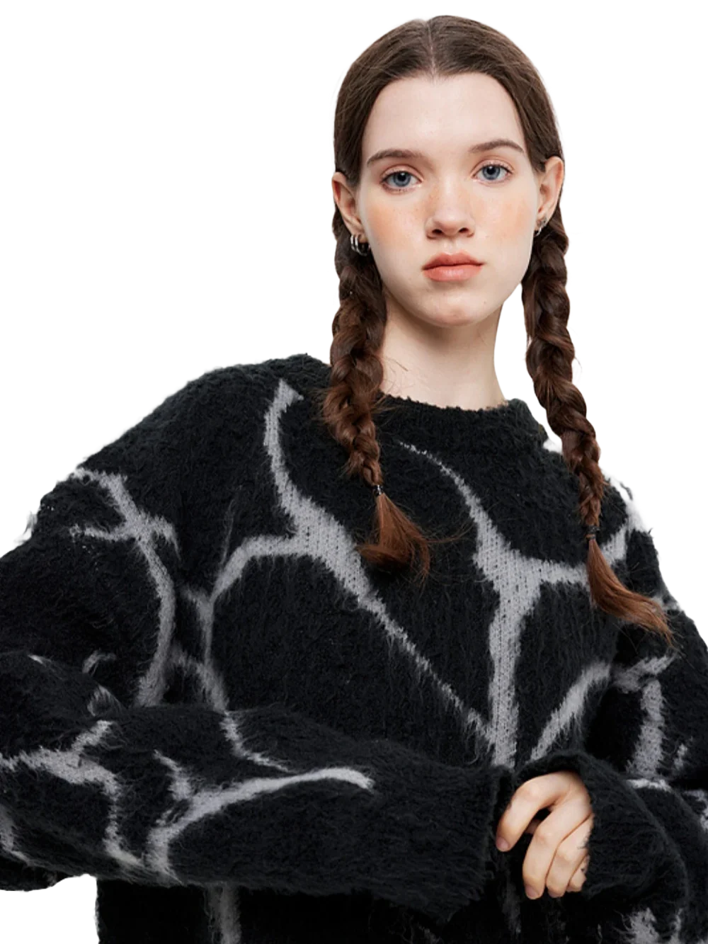 'Storm' Oversized Knit Sweater - Image 9