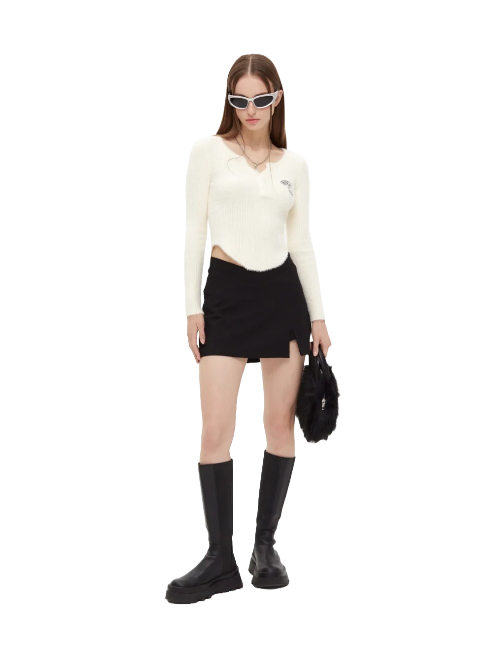 Strengths Cashmere Knit Sweater - Image 7