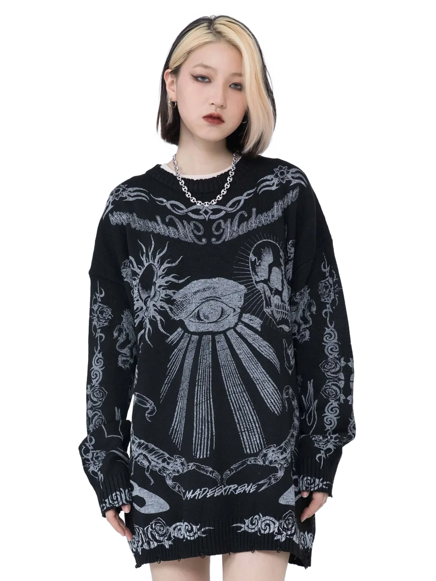 'Symphony' Oversized Knit Sweater