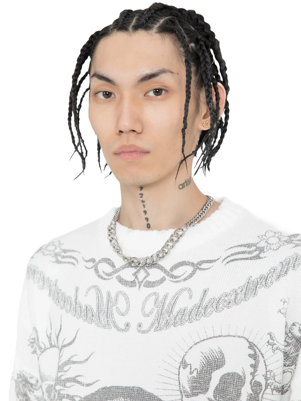 'Symphony' Oversized Knit Sweater - Image 11
