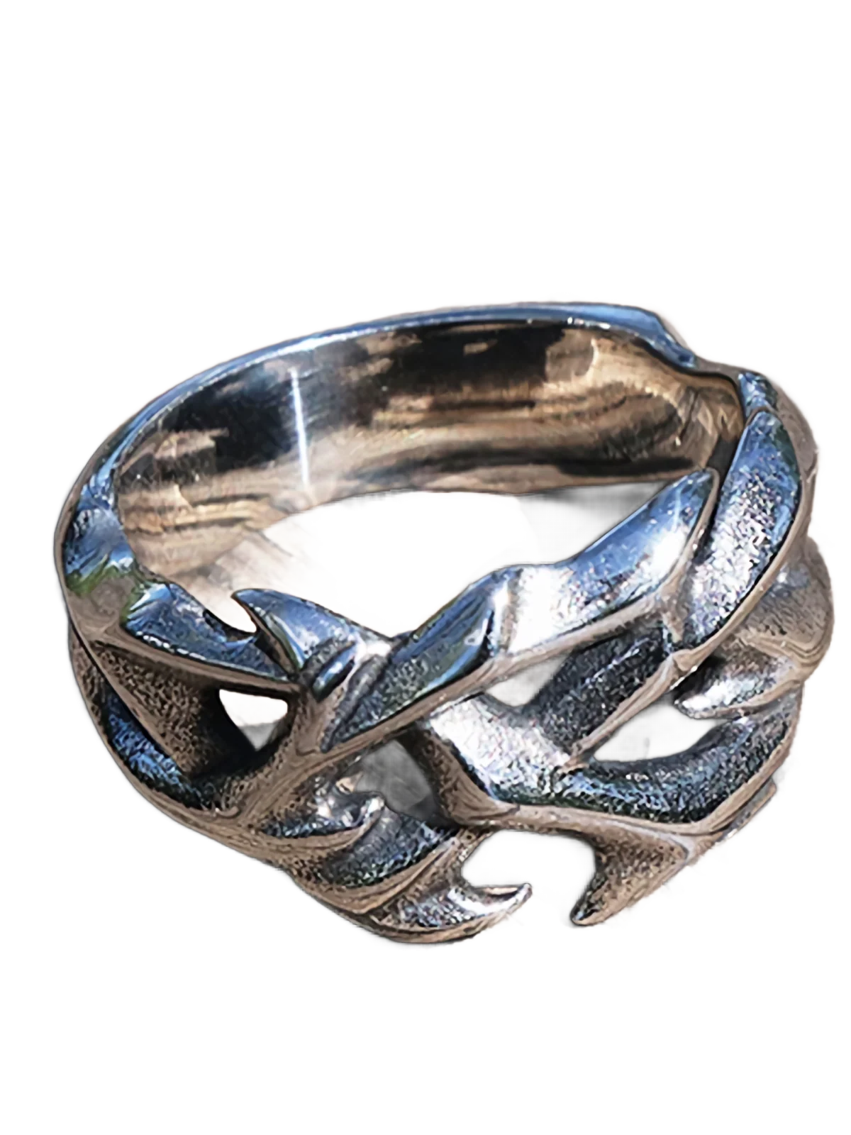 Thorn Embrace Metal Ring - Image 6