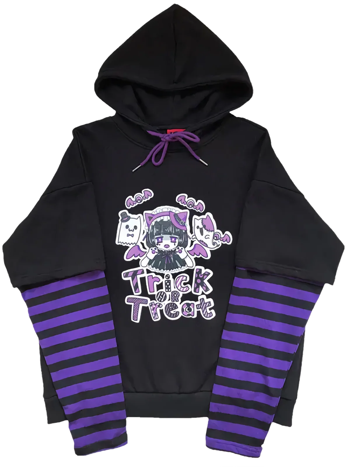 'Trick or Treat' Two Piece Oversized Hoodie - Image 6