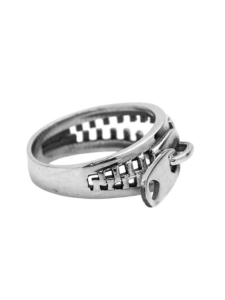 Unzipped Illusion Metal Ring - Image 2