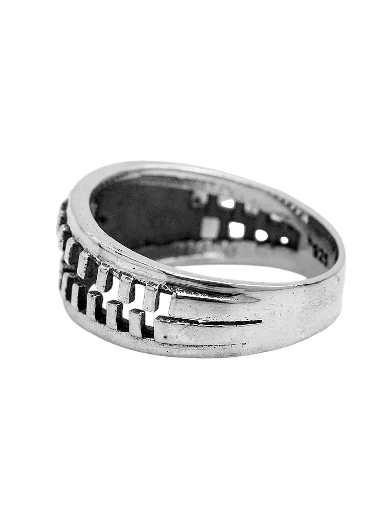 Unzipped Illusion Metal Ring - Image 3